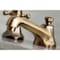 Kingston Brass KS4463BX 8" Widespread Bathroom Faucet, Antique Brass KS4463BX - alternate 2
